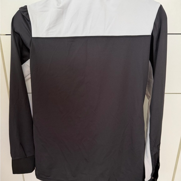 Equestriess Atellier Black and White Button-Up Sun Shirt - Picture 4 of 4